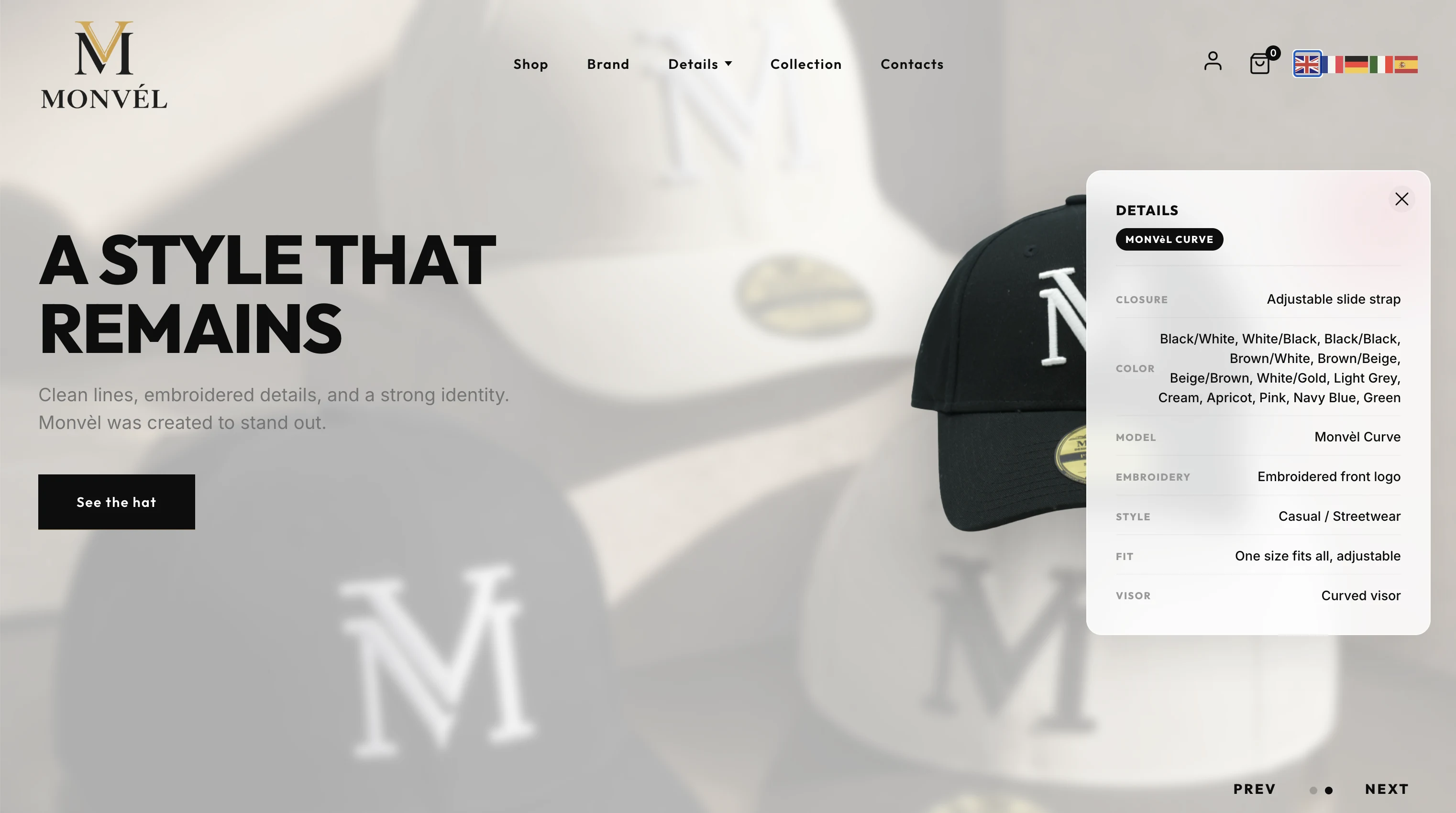 Monvel Wear Luxury E-Commerce